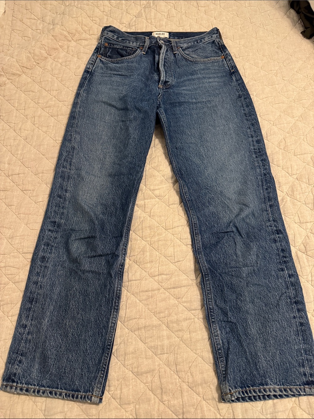Agolde 90s Mid-Rise Vintage Wash Jeans